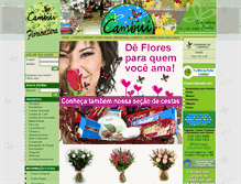 Tablet Screenshot of floriculturacambui.com.br